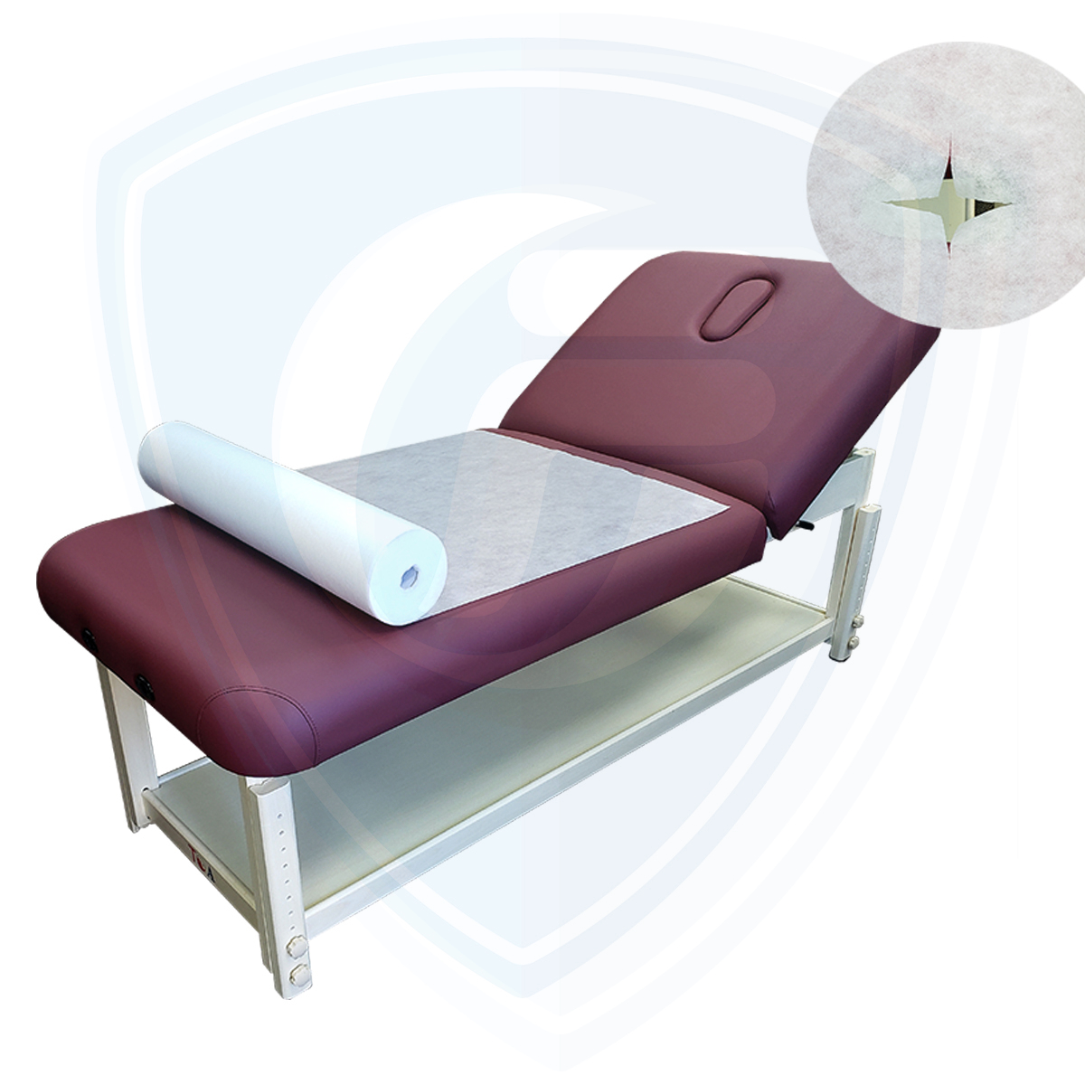 Lenzuola usa e getta di alta qualità per lettino da massaggio e spa